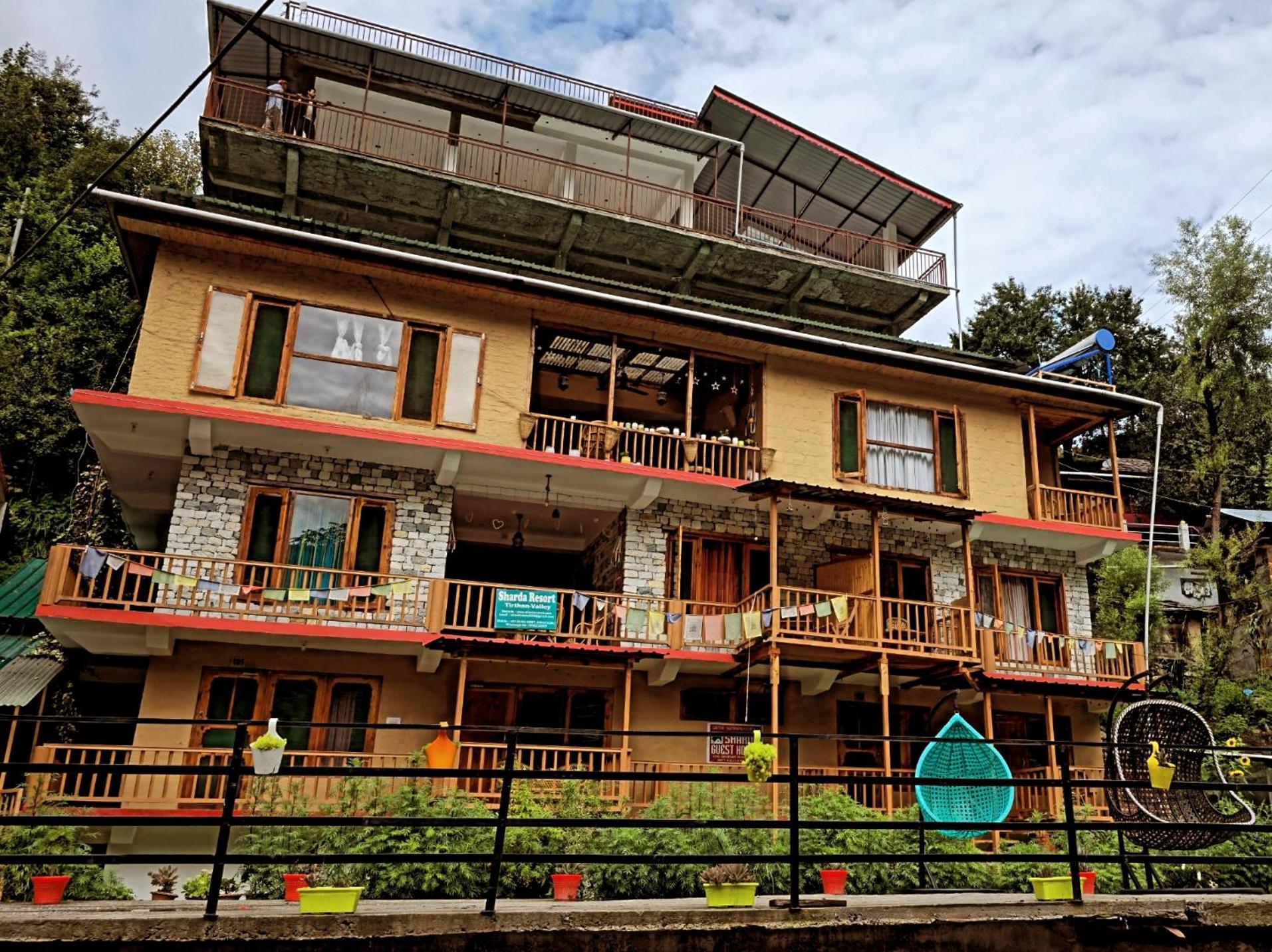 Sharda Resort-Tirthan Valley Banjār 외부 사진